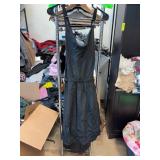 Amade Black Sleeveless Dress, Size Large