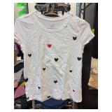 Gap Women's Heart Print T-Shirt, Medium