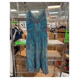 Plenty Blue Paisley Cotton Dress, Size 4