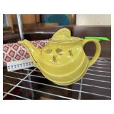 Hall China 6 Cup Yellow Teapot USA