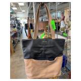 Cole Haan Two-Tone Leather Tote Bag