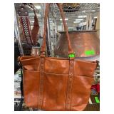 Patricia Nash Brown Leather Tote Bag