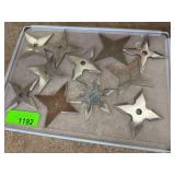Steel Shuriken Throwing Stars