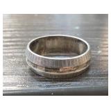 Sterling Silver Men's Band Ring