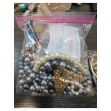 Two Bags of Assorted Costume Jewelry