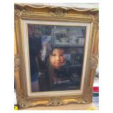 Vee Ola Corso Signed 16' x 20' 'Little Bear'