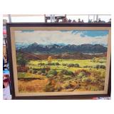 Landscape Oil Painting by Manku, 1980, 25ï¿½ x