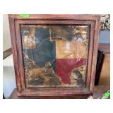 Texas Flag Tin Wall Art Panel, 29' x 28 1/2'