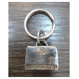 Nordstrom Metal Shopping Bag Keychain