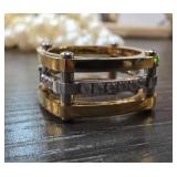 Two-Tone Gold Band Ring