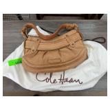 Cole Haan Tan Leather Shoulder Bag