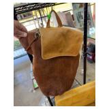 Canoe Leather and Hair-On Hide Backpack