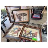 Framed Meismandy New Orleans Jazz Prints Set