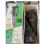 Elman Pocket Soil Acid and Humidity Tester