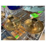 Brass Engraved Chambersticks