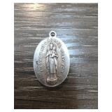 Sterling Silver Our Lady of Mt. Carmel Medal