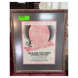 Good News Varsity Drag Framed Poster, 17.5' x