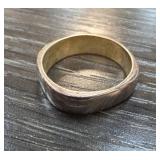 Sterling Silver Men's Band Ring