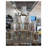 Sanborns Mexico Sterling Silver Cups 2344g