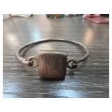 Sterling Silver Engraved AKA Bracelet 18.2g