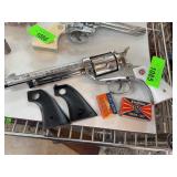 Stallion Toy Cap Gun with Caps and Grips