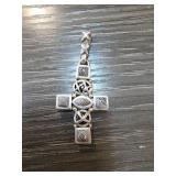 Barse Sterling Silver Cross Pendant