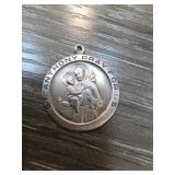 Sterling Silver St. Anthony Religious Medal