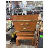 Wooden Planter Box with Brass Handles, 23' x