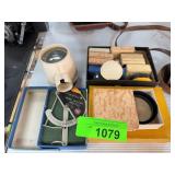 Vintage Camera Accessories and Gauge