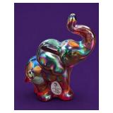 Fenton Tuscan Charm Ruby Elephant Figurine