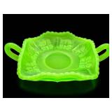 Fenton Art Glass Butterfly Bonbon Dish