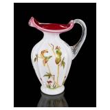 Fenton Asian Garden Pitcher, Connoisseur 2000