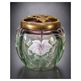 Fenton Rubina Verde Melon w Box, 1997 Ltd Ed