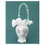 Fenton 95th Anniversary Glass Legacy Basket