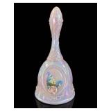 Fenton Medallion Pink Iridescent Bell