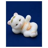 Fenton Marilyn Wagner Satin Bear Figurine