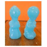 Fenton Art Glass Praying Children Set