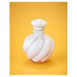 Fenton DeVilbiss French Opalescent Swirl Perfume