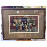 F. Boilauges Limited Edition Lithograph Print
