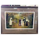 F. Boilauges Signed Print 159/300, 34.5' x 25.