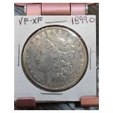 1899-O Morgan Silver Dollar VF-XF