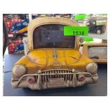 Yellow Car Photo Frame Desk Decor