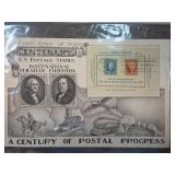 1947 U.S. Centenary Philatelic Cover