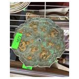 Antique Bronze Chinese Mirror with Phoenix