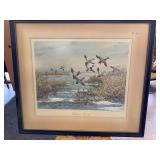 Roland Clark Mallards Rising Print, 24' x 27'