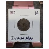 1862 Indian Head Cent