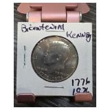 1776-1976 Kennedy Bicentennial Half Dollar