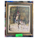 Johnny Friedlander Framed Lithograph