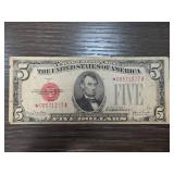 1928F $5 United States Star Note