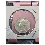 1964 Washington Quarter Dollar Coin